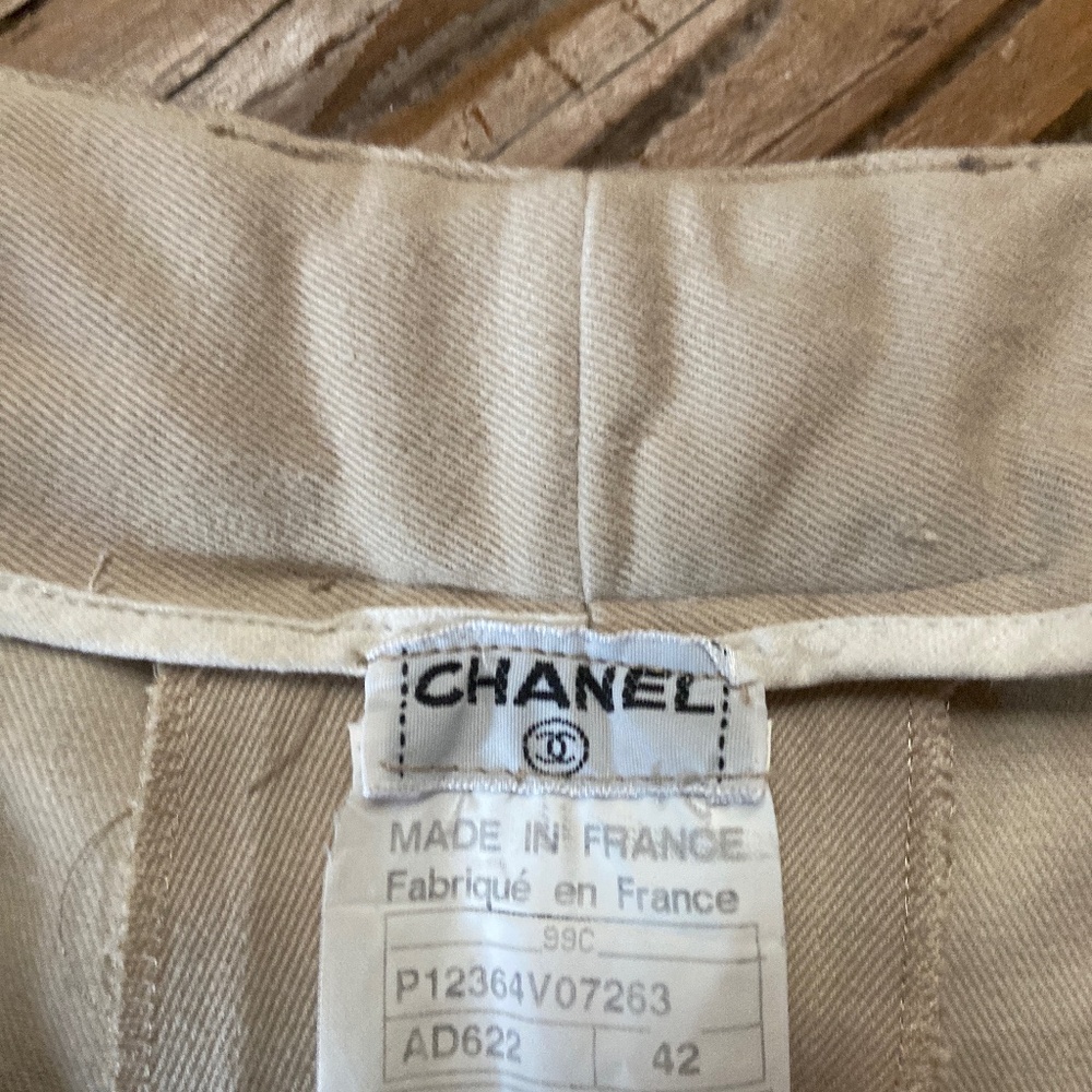CHANEL  trousers